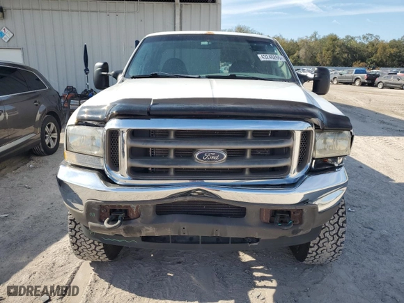 2004 Ford Super Duty F-250 XL with VIN 1FTNX21L34ED23232, listed as a Copart auction lot 43246265 with 67,980 mi miles and Salvage Title. Bid and sale history available at carsss.com. Image 5.