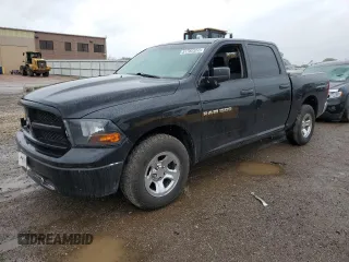 2012 Ram 1500 Tradesman with VIN 1C6RD6KP8CS160281, listed as a Copart auction lot 51782353 with 169,784 mi miles and Salvage title. Bid and sale history available at DreamBid. Image 1.