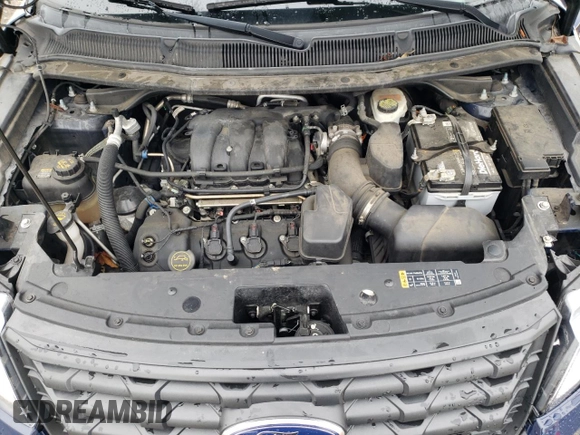 2017 Ford Police Interceptor Utility с VIN 1FM5K8AR8HGA36853, выставлен на аукционе Copart как лот 60614205 с пробегом 97 650 миль миль и Списание • Salvage title. История ставок и продаж доступна на DreamBid. Изображение 12.