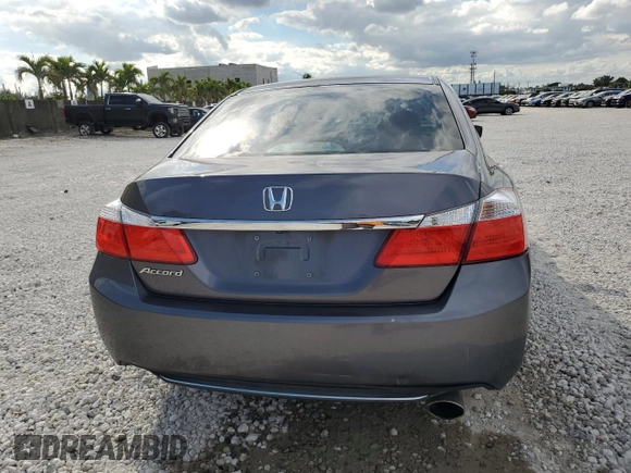 2014 Honda Accord Sedan LX with VIN 1HGCR2F3XEA211158, listed as a Copart auction lot 47199805 with 51,789 mi miles and Salvage Title. Bid and sale history available at carsss.com. Image 6.