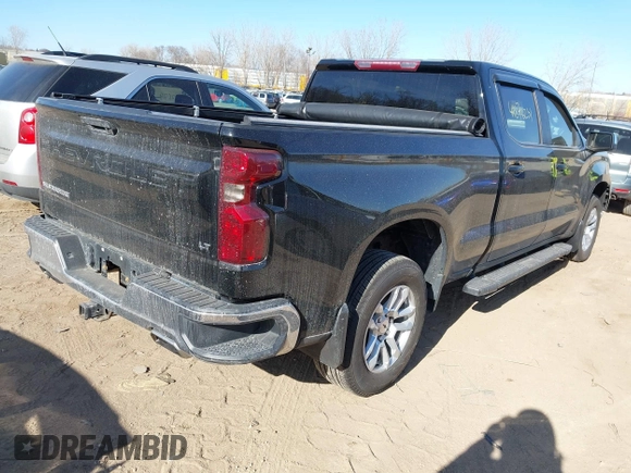 2019 Chevrolet Silverado 1500 LT with VIN 1GCUYDED8KZ365411, listed as a IAAI auction lot 41876231 with 70,205 mi miles. Bid and sale history available at carsss.com. Image 4.