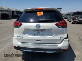 2020 Nissan Rogue SV with VIN JN8AT2MT7LW012244, listed as a Copart auction lot 60162325 with Not provided miles and Salvage title. Bid and sale history available at DreamBid. Image 6.