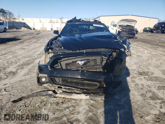 2015 Ford Mustang GT Premium with VIN 1FATP8FF0F5346845, listed as a Copart auction lot 84209444 with 114,369 mi miles and Salvage title. Bid and sale history available at DreamBid. Image 5.