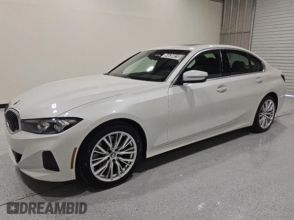 2024 BMW 3 Series 330i with VIN 3MW69FF05R8E27751, listed as a Copart auction lot 54630025 with 34,919 mi miles and Clean Title. Bid and sale history available at carsss.com. Image 1.