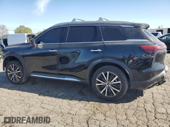 2023 Infiniti QX60 Sensory z VIN 5N1DL1GS4PC372225, wystawiony jako Copart lot #49981375 z przebiegiem 3 892 mil mil oraz Czysty tytuł • Clean title. Historia ofert i sprzedaży dostępna na DreamBid. Obrazek 2.