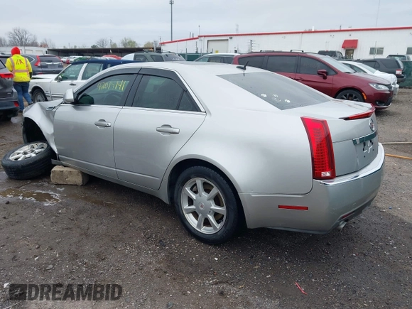 2008 Cadillac CTS AWD w/1SA with VIN 1G6DG577780178872, listed as a IAAI auction lot 42014141 with 187,719 mi miles. Bid and sale history available at carsss.com. Image 3.