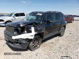 2016 Jeep Renegade Latitude with VIN ZACCJBBT3GPD87712, listed as a Copart auction lot 61393394 with 63,791 mi miles and Salvage Title. Bid and sale history available at DreamBid. Image 1.