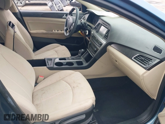 2017 Hyundai Sonata Sport with VIN 5NPE34AF2HH562729, listed as a IAAI auction lot 41941388 with 123,770 mi miles. Bid and sale history available at carsss.com. Image 5.