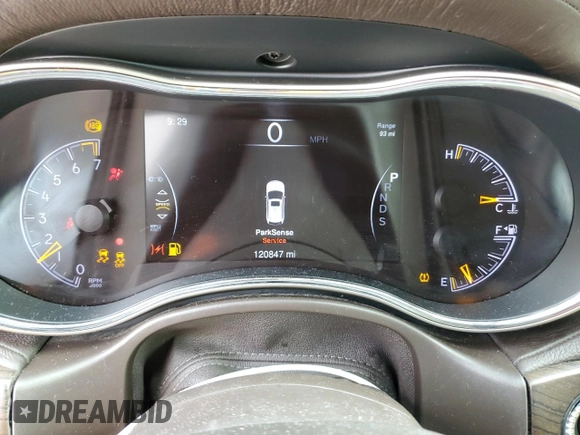 2015 Jeep Grand Cherokee High Altitude with VIN 1C4RJECG3FC615126, listed as a Copart auction lot 47551905 with 120,847 mi miles and Salvage Title. Bid and sale history available at carsss.com. Image 9.