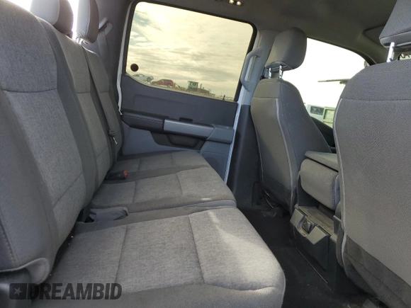 2024 Ford F-350 XL with VIN 1FT8W3BT7REE07436, listed as a Copart auction lot 41823075 with 16,514 mi miles and Salvage Title. Bid and sale history available at DreamBid. Image 10.