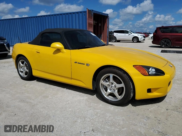 2002 Honda S2000 с VIN JHMAP11472T002254, выставлен на аукционе Copart как лот 73834914 с пробегом 111 274 миль миль и Списание • Salvage title. История ставок и продаж доступна на DreamBid. Изображение 4.