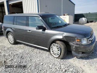 2019 Ford Flex SEL with VIN 2FMGK5C85KBA02332, listed as a Copart auction lot 51105365 with 91,953 mi miles and Salvage Title. Bid and sale history available at carsss.com. Image 4.