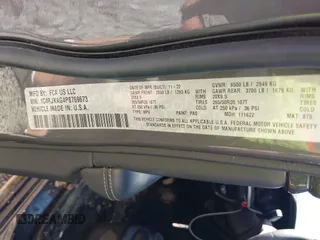 2023 Jeep Grand Cherokee Altitude with VIN 1C4RJKAG4P8769673, listed as a IAAI auction lot 41822641 with 59,535 mi miles and . Bid and sale history available at DreamBid. Image 9.