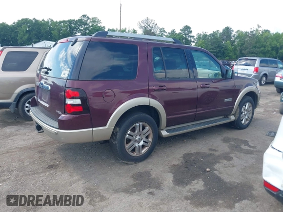 2006 Ford Explorer Eddie Bauer z VIN 1FMEU74E96UA01766, wystawiony jako IAAI lot #42624663 z przebiegiem 145 942 mil mil oraz . Historia ofert i sprzedaży dostępna na DreamBid. Obrazek 4.