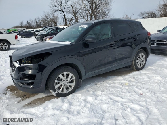 2020 Hyundai Tucson Value with VIN KM8J3CA4XLU184323, listed as a Copart auction lot 45314295 with 55,055 mi miles and Salvage Title. Bid and sale history available at carsss.com. Image 1.