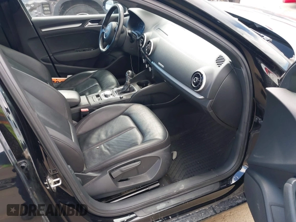 2016 Audi A3 Premium with VIN WAUB8GFF3G1048308, listed as a IAAI auction lot 41813390 with 130,943 mi miles and . Bid and sale history available at DreamBid. Image 5.