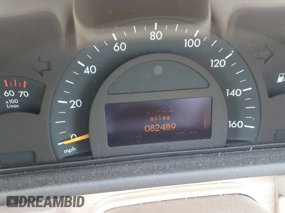 2003 Mercedes-Benz C 240 with VIN WDBRF61J23E014472, listed as a IAAI auction lot 42428277 with 82,489 mi miles and . Bid and sale history available at DreamBid. Image 7.