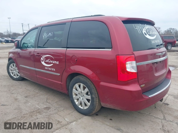 2014 Chrysler Town & Country Touring with VIN 2C4RC1BG0ER211128, listed as a IAAI auction lot 41960992 with 133,055 mi miles and . Bid and sale history available at DreamBid. Image 3.