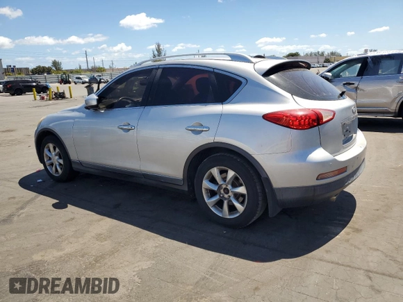 2008 Infiniti EX Journey z VIN JNKAJ09E68M303092, wystawiony jako Copart lot #48969755 z przebiegiem 158 868 mil mil oraz Szkoda całkowita • Salvage title. Historia ofert i sprzedaży dostępna na DreamBid. Obrazek 2.