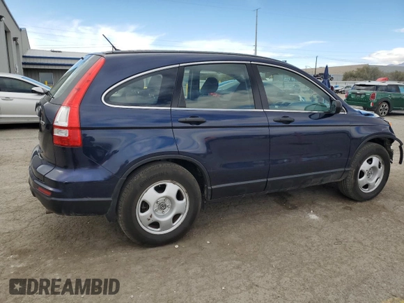 2011 Honda CR-V LX with VIN JHLRE4H30BC031090, listed as a Copart auction lot 47477585 with 101,534 mi miles and Salvage Title. Bid and sale history available at carsss.com. Image 3.