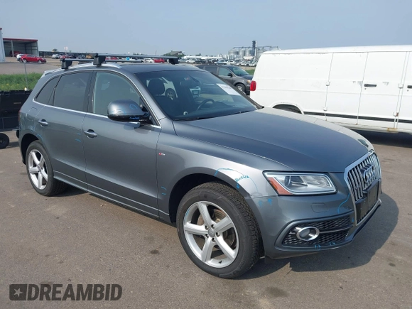 2017 Audi Q5 Premium Plus with VIN WA1M2AFP8HA045516, listed as a IAAI auction lot 42398288 with 102,993 mi miles and . Bid and sale history available at DreamBid. Image 1.