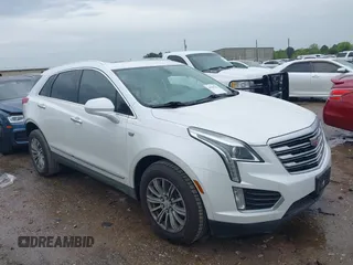 2017 Cadillac XT5 Luxury FWD with VIN 1GYKNBRS1HZ120787, listed as a IAAI auction lot 41900222 with 182,705 mi miles. Bid and sale history available at carsss.com. Image 1.