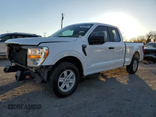 2021 Ford F-150 XL with VIN 1FTEX1CB6MKE39878, listed as a Copart auction lot 88339045 with 59,423 mi miles and Salvage title. Bid and sale history available at DreamBid. Image 1.