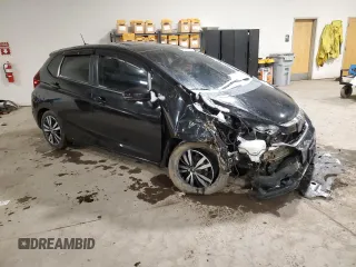 2018 Honda Fit EX-L with VIN 3HGGK5H95JM713811, listed as a Copart auction lot 43729005 with 91,863 mi miles and Salvage Title. Bid and sale history available at carsss.com. Image 4.