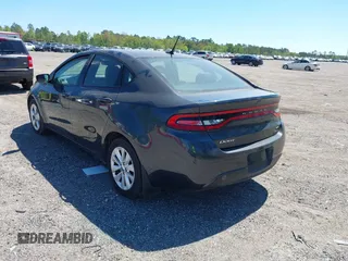 2014 Dodge Dart SXT with VIN 1C3CDFBB5ED822364, listed as a IAAI auction lot 41897570 with 116,733 mi miles. Bid and sale history available at carsss.com. Image 3.