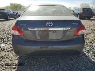 2010 Toyota Yaris with VIN JTDBT4K35A1355708, listed as a Copart auction lot 54347695 with 103,689 mi miles and Salvage Title. Bid and sale history available at carsss.com. Image 6.