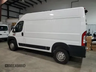 2022 Ram ProMaster Cargo with VIN 3C6LRVBG4NE115670, listed as a Copart auction lot 51650585 with 57,848 mi miles and Clean Title. Bid and sale history available at carsss.com. Image 2.