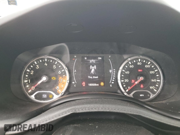 2018 Jeep Renegade Latitude with VIN ZACCJABH6JPH81296, listed as a Copart auction lot 51078495 with 160,026 mi miles and Clean title. Bid and sale history available at DreamBid. Image 9.