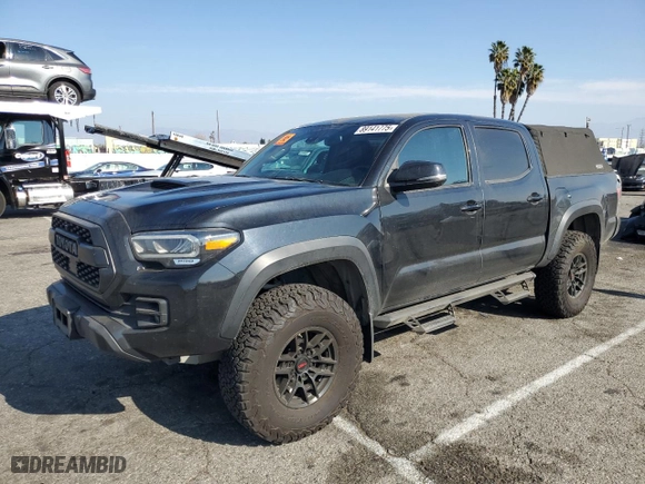 2020 Toyota Tacoma 4WD SR5 with VIN 5TFCZ5AN0LX228859, listed as a Copart auction lot 89141775 with 59,503 mi miles and Non Repairable. Bid and sale history available at carsss.com. Image 1.