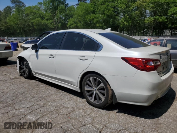 2016 Subaru Legacy Limited with VIN 4S3BNBL61G3040456, listed as a Copart auction lot 53948475 with 50,537 mi miles and Salvage title. Bid and sale history available at DreamBid. Image 2.