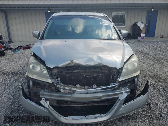 2006 Honda Odyssey EX with VIN 5FNRL38486B091892, listed as a Copart auction lot 53134035 with 154,449 mi miles and Salvage title. Bid and sale history available at DreamBid. Image 5.