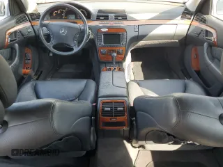2003 Mercedes-Benz S-Class 4.3L with VIN WDBNG70J73A369311, listed as a Copart auction lot 66428724 with 91,646 mi miles and Clean Title. Bid and sale history available at carsss.com. Image 8.