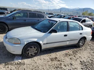 1997 Honda Civic LX z VIN 2HGEJ6677VH501742, wystawiony jako Copart lot #53842045 z przebiegiem 176 841 mil mil oraz Szkoda całkowita • Salvage title. Historia ofert i sprzedaży dostępna na DreamBid. Obrazek 1.