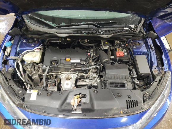 2016 Honda Civic EX with VIN 19XFC2F78GE006714, listed as a Copart auction lot 52532605 with 96,013 mi miles and Salvage Title. Bid and sale history available at DreamBid. Image 11.