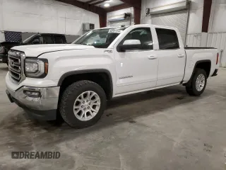 2018 GMC Sierra 1500 SLE with VIN 3GTU2MEC6JG184816, listed as a Copart auction lot 60327314 with 148,673 mi miles and Salvage Title. Bid and sale history available at carsss.com. Image 1.