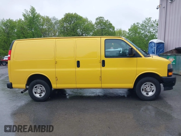 2021 Chevrolet Express Cargo with VIN 1GCWGAFP8M1175127, listed as a IAAI auction lot 42202604 with 48,768 mi miles and . Bid and sale history available at DreamBid. Image 13.