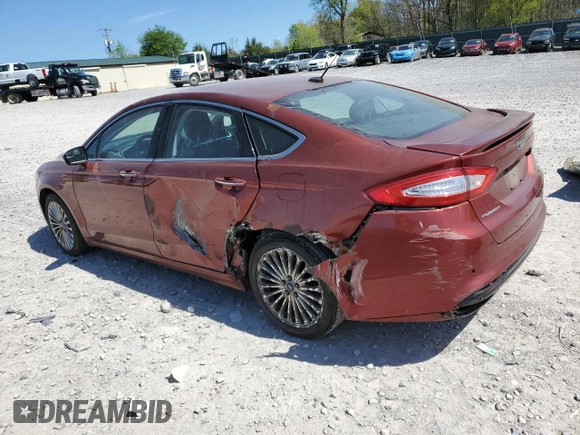 2014 Ford Fusion Titanium with VIN 3FA6P0K97ER197599, listed as a Copart auction lot 52544165 with 242,977 mi miles and Salvage Title. Bid and sale history available at carsss.com. Image 2.