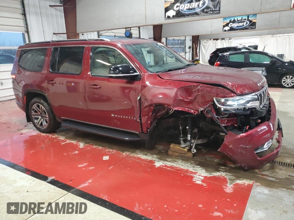2025 Jeep Wagoneer с VIN 1C4SJVAP2SS501641, выставлен на аукционе Copart как лот 52308455 с пробегом 2 705 миль миль и Списание • Salvage title. История ставок и продаж доступна на DreamBid. Изображение 4.
