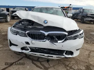 2020 BMW 3 Series 330i with VIN 3MW5R1J04L8B21766, listed as a Copart auction lot 48059005 with Not Provided miles and Salvage Title. Bid and sale history available at carsss.com. Image 5.