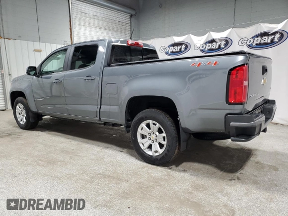2020 Chevrolet Colorado 4WD LT with VIN 1GCGTCEN5L1151555, listed as a Copart auction lot 51833345 with 102,959 mi miles and Clean title. Bid and sale history available at DreamBid. Image 2.