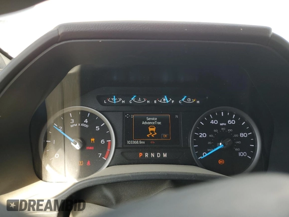 2021 Ford F-350 XL with VIN 1FT8W3B6XMEE13167, listed as a Copart auction lot 75465194 with 103,368 mi miles and Salvage Title. Bid and sale history available at DreamBid. Image 9.