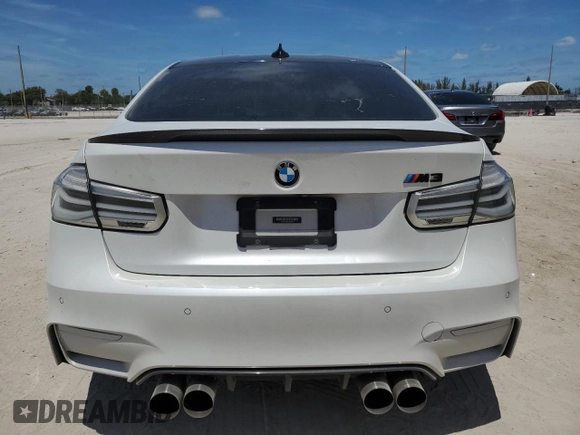 2017 BMW M3 with VIN WBS8M9C5XH5G84679, listed as a Copart auction lot 50328034 with 85,607 mi miles. Bid and sale history available at carsss.com. Image 6.