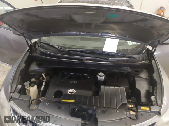 2010 Nissan Murano SL with VIN JN8AZ1MWXAW100429, listed as a IAAI auction lot 41875925 with 147,723 mi miles. Bid and sale history available at carsss.com. Image 10.