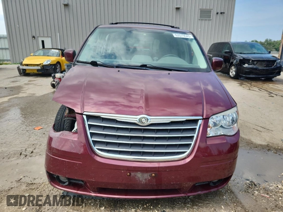 2008 Chrysler Town & Country Touring with VIN 2A8HR54P48R815079, listed as a Copart auction lot 63579045 with 152,815 mi miles and Non repairable. Bid and sale history available at DreamBid. Image 5.