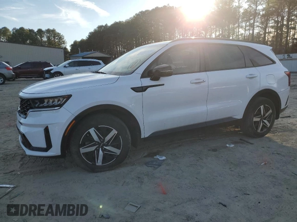 2022 Kia Sorento S with VIN 5XYRL4LC0NG123150, listed as a Copart auction lot 46350195 with 34,777 mi miles and Salvage Title. Bid and sale history available at carsss.com. Image 1.