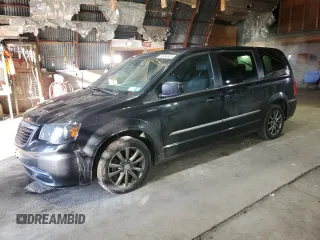 2015 Chrysler Town & Country S with VIN 2C4RC1HG0FR714666, listed as a Copart auction lot 48854605 with 140,360 mi miles and Salvage Title. Bid and sale history available at carsss.com. Image 1.